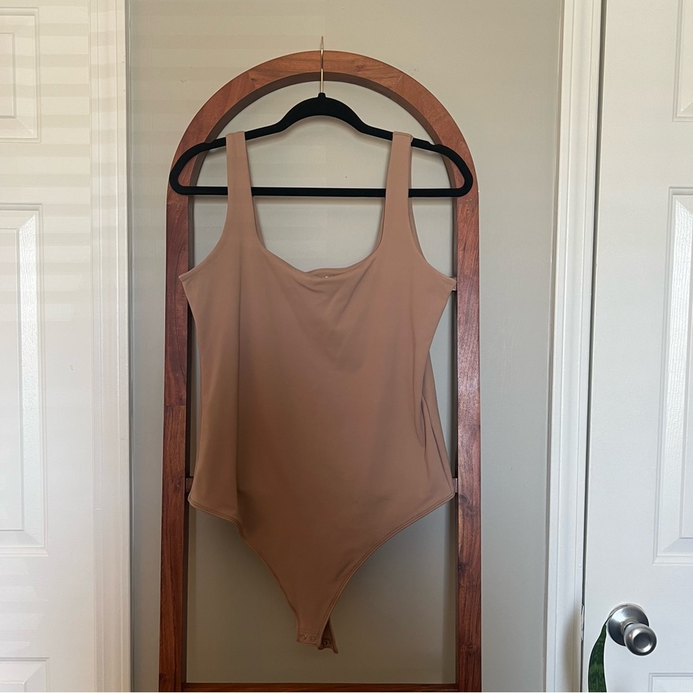 Abercrombie & Fitch Soft Tan Bodysuit